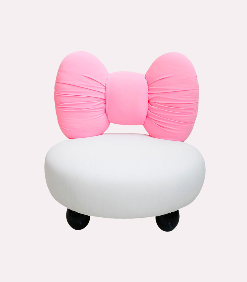 Pouf imbottito fatto a mano