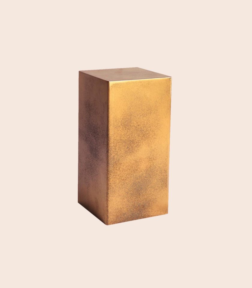 moduli componibili soggiorno in foglia oro e ferro